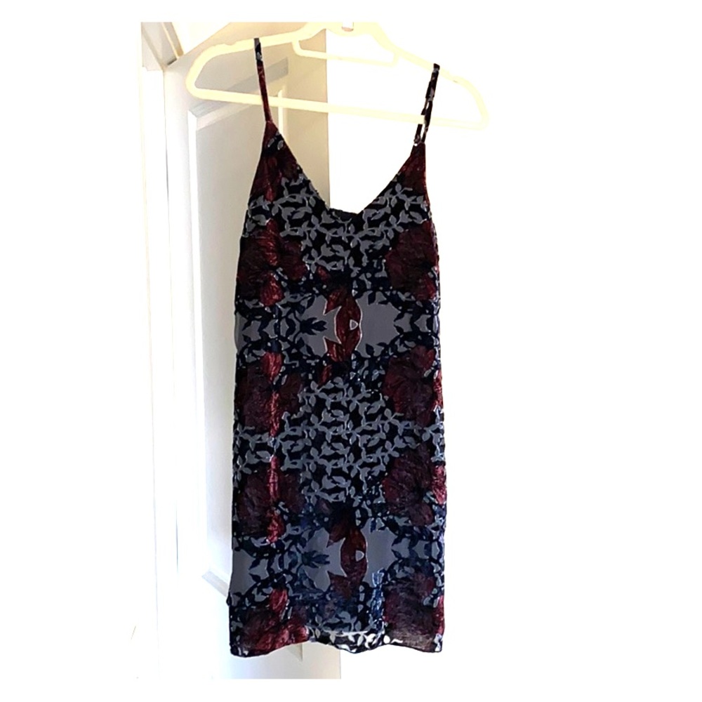 Abercrombie & Fitch velvet dress size XS